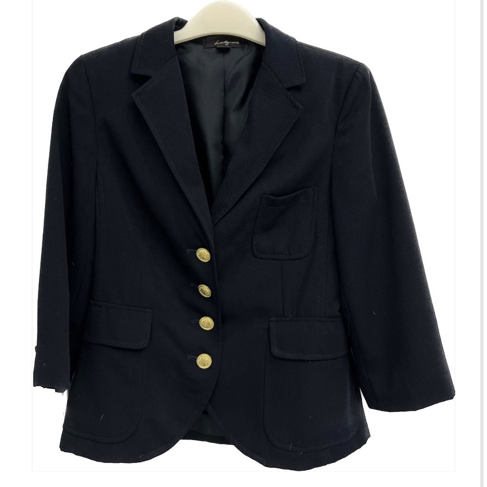 Thrifted Navy Blazer
